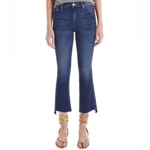 Mother Insider Crop Step Fray 28